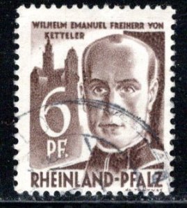 Germany - under French occupation Scott # 6N17, used