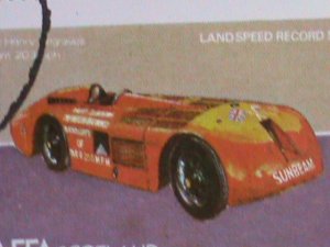 ​STAFFA-SCOTLAND-1977 FOMULA RACE CARS- CTO SHEET-VF -WITH FIRST DAY CANCEL