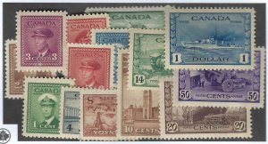 Canada SC#249-262 MNH VF SCV$173.00...Take a Look!