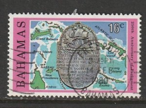 1979 Bahamas - Sc 454 - used VF - 1 single - Commonwealth Plaque