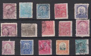 Brazil 1920+ Selection Used 15 Items