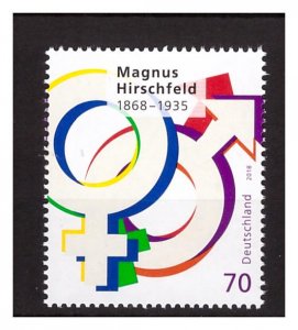 GERMANY 2018 Magnus Hirschfeld 1v  MNH