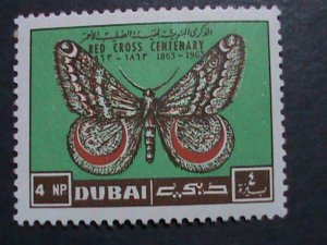 ​DUBAI-1963 SC# 21 CENTENARY OF INTERNATIONAL RED CROSS MNH VF KEY STAMP