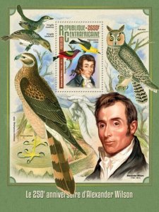 2016 Centrafrique - Alexander Wilson. Y&T: 979; Michel: 6239 / Bl.1469