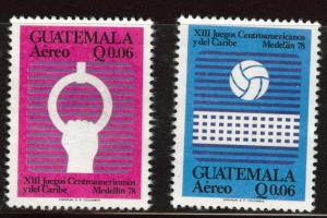 Guatemala  Scott C647-648 MNG short  stamp set