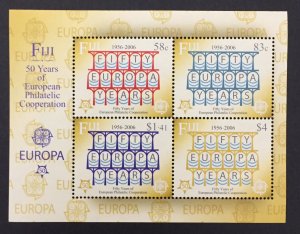 Fiji 2005 #1053a S/S, Europa 50th Anniversary, MNH.