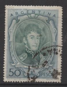 Argentina  Scott#  642  used single