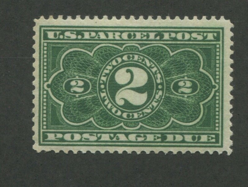 1913 United States Parcel Post Postage Due Stamp #JQ2 Mint Never Hinged F/VF OG