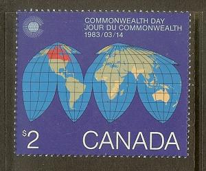 Canada, Scott #977, $2 Commonwealth Day, MLH