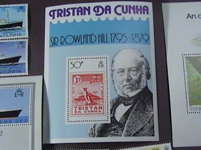 TRISTAN da CUNHA # 247-276 -MINT/NH-7 COMPLETE SETS +3 SOUVENIR SHEETS--1978-80