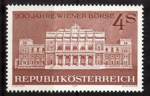 Austria 1971 Vienna Stock Exchange Mi. 1367 MNH