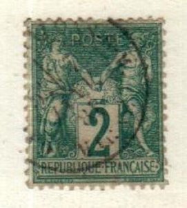 France Scott 65 Used (pulled perf) [TH617]