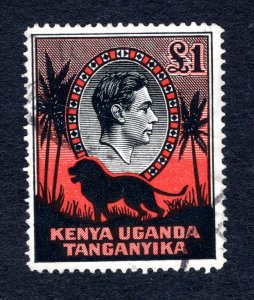 Kenya, Uganda & Tanganyika  #85   VF, Used,  CV $27.50 ...... 3270064