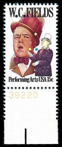 PCBstamps   US #1803 15c W. C. Fields, MNH, (15)