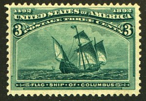 U.S. #232 MINT OG LH