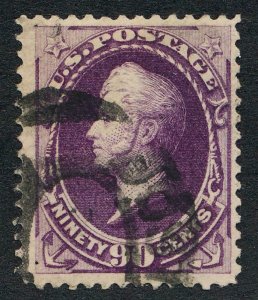 UNITED STATES (US) 218 USED F-VF 90c PURPLE PERRY