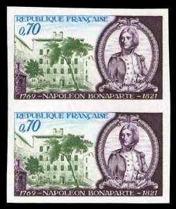 France, 1950-Present #1255 (YT 1610) Cat€190, 1969 Napoleon Bonaparte, impe...