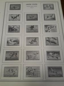 H.E.Harris Pages Duck Stamp & More