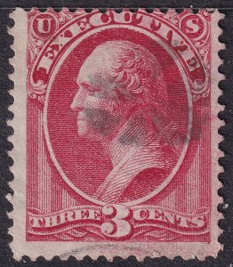 #O12 Used, Fine+ (CV $225 - ID40604) - Joseph Luft