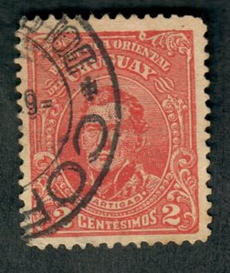 Uruguay #203 used Single