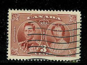 Canada Scott / Unitrade #237 \Coronation Issue\ F/VF Used