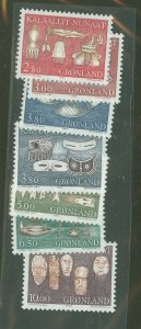 Greenland #165-172  Single (Complete Set)