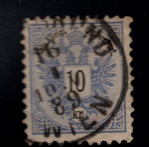 Austria Scott 44 Used stamp,