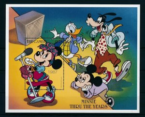 [22409] Gambia 1997 Disney Minnie Mouse thru the years 1987 MNH