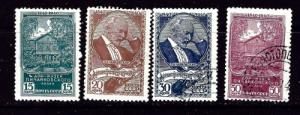 Russia 789-92 No Gum and CTO 1940 issues