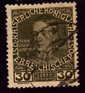 Austria 119a Franz Josef. - Chalky Paper 1908