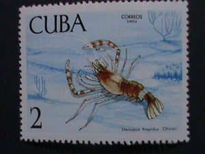 ​CUBA-1969 MARINE LIFE OF CUBA MNH-VF WE SHIP TO WORLD WIDE.  WE COMBINED