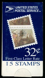 US #3065 BK246 MAKE-SHIFT BOOKLET, Fulbright Scholarship, VF/XF mint never hi...