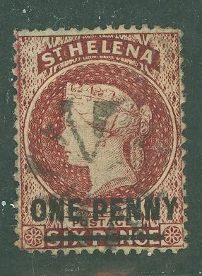 St. Helena #25 Used Single