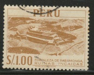 Peru 1952-53 Impr. Thomas De La Rue & Co 1s Used A18P56F455-
