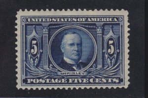 US 326 5c Louisiana Purchase Mint VF-XF OG LH SCV $70