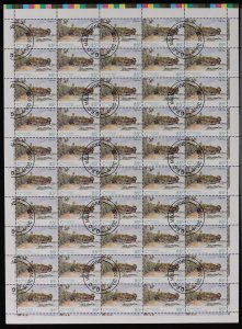 Christmas Island 1993-2002 sheets. Total FV $400. SG cat £709. (11 sheets).