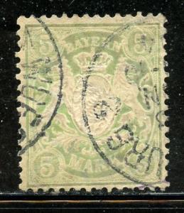 Bavaria # 57, Used. CV $ 30.00