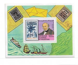 Mauritania 1979 Sir Rowland Hill S/S Sc 419 MNH C11