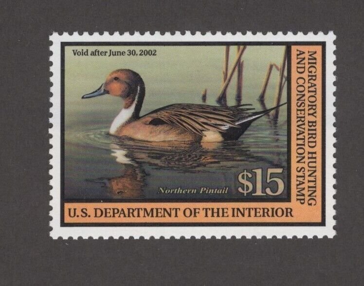 RW68 Federal Duck Stamp. Single. MNH. OG  #02 RW68e