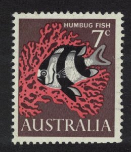 Australia White-tailed Dascyllus 'Humbug fish' 1966 MNH SG#388