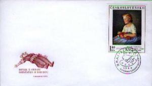 Czechoslovakia, First Day Cover, Art