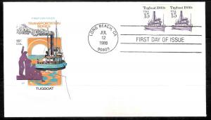 U.S. 2260 Transportation Series FDC (House of Farnum)