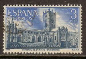Spain   #1651  used  (1971) 