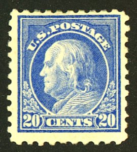 U.S. #438 MINT OG HR