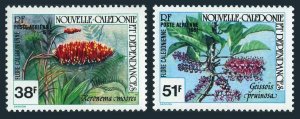 New Caledonia C170-C171,MNH.Michel 662-663. Plants,1981.Xeronema Moorei,Pruinosa