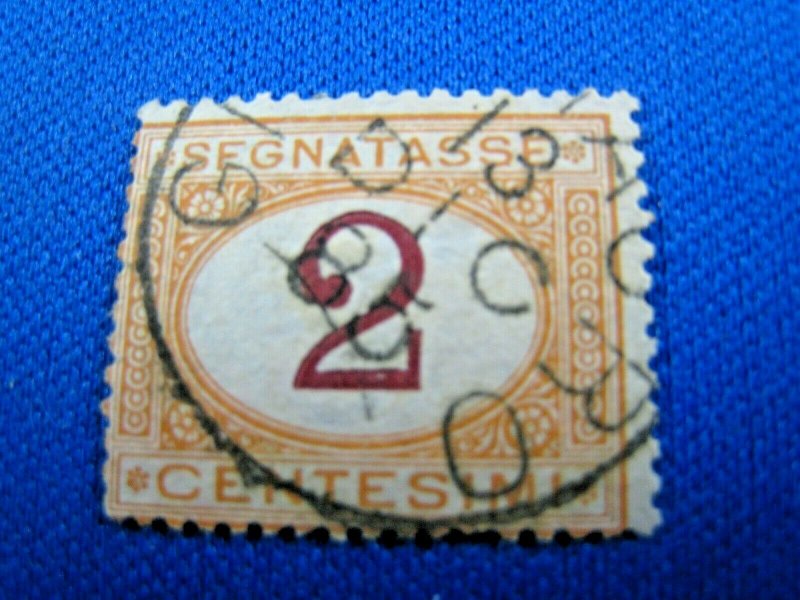 ITALY  1870  -  SCOTT # J4  -  USED     (Hi29)