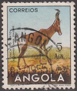 Angola #376 Hartebeest USED