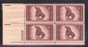 USA SCOTT # 973 BLOCK OF 4, 3c 1948 BLK #23948