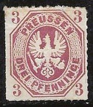 Prussia Sc# 14 .... Pretty Stamp....Unused.......Cat Val $30