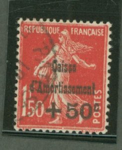 France #B41 Used Single